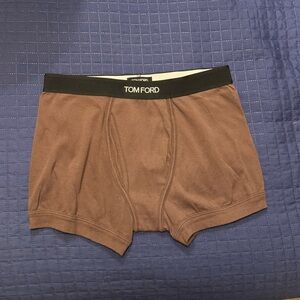 Tom Ford Men’s Boxer Briefs. Medium. Brown.
